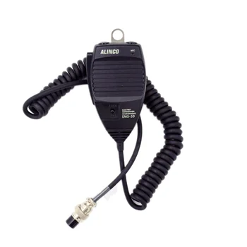 EMS53 8Pin DTMF Динамик Микрофон Сверху и Ключ Блокировки для ALINCO DR03 DR06 DR145 DR135T DR235E Мобильное Радио HAM PTT Микрофон