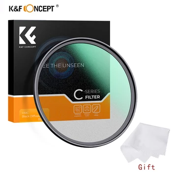 K & F Concept Nano-C-Series Black Mist Diffusion 1/2 Фильтр объектива камеры Для Видео Портретной съемки 49/52/55/58/62/67/72/77/82 мм