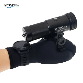 Nitescuba M40 светодиодный Фонарик для дайвинга 4000 Люмен IP68 лампа Водонепроницаемый видео светодиодный фонарь для кемпинга 100 м подводная фотография ночь
