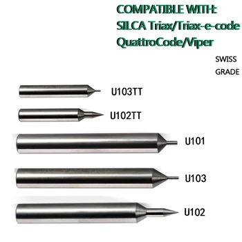 SILCA QuattroCode Triax Viper Ключевой станок С Твердосплавной Индикаторной точкой U103TT / U101 / U102 Слесарные принадлежности для вторичного рынка Высокого качества