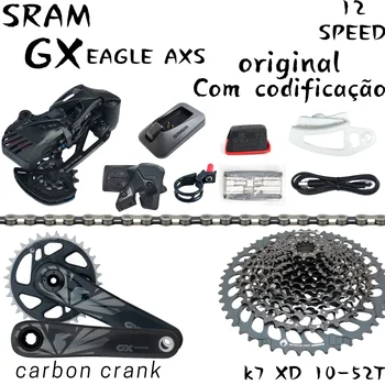 SRAM Gx eagle AXS 1 x 12 groupset mtb groupset carbono горный велосипед 32T/34T/36T/38T беспроводной переключатель mtb accesorios deore