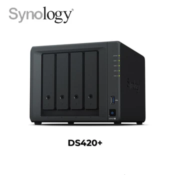 Synology DS420 + NAS DiskStation 4-отсекный жесткий диск NAS Enterprise Sata, совместимый с бездисковым Seagate Ironwolf