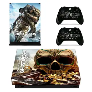 Tom Clancy's Ghost Recon: Breakpoint Полное Покрытие Скина Консоли и Контроллера, Наклейки-Деколи для Xbox One X, Виниловые Скины