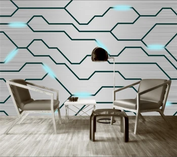wellyu Индивидуальные 3D обои современная минималистичная мода принципиальная схема фоновая стена гостиная ресторан ktv bar фотообои