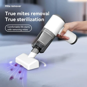 XIAOMI новый мини-ручной автомобильный пылесос портативный беспроводной пылесос для удаления бытовых клещей мощный очиститель