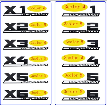 Автомобильный Стайлинг 3D Эмблема M Значок Наклейка Для M3 M6 x5 x6 z4 f10 f20 f30 e36 e39 e46 e60 e90 Автомобильные Аксессуары
