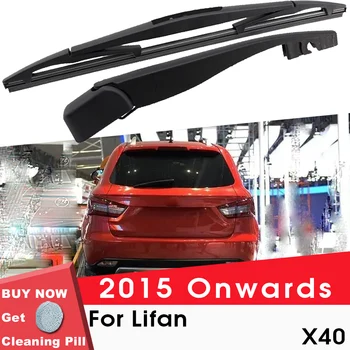 Большинство автомобильных лезвий заднего стеклоочистителя Щетки для Lifan X40 2015 года выпуска Аксессуары для Автостайлинга заднего ветрового стекла