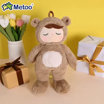 Детские игрушки Metoo Doll, Милая Анжела, мягкая игрушка, Плюшевые игрушки для сна для девочек, Рождественский подарок на День рождения для новорожденного ребенка
