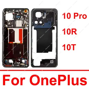 Для OnePlus Oneplus 1 + 10 Pro 10Pro 10R 10T Корпус Средней Рамки Передняя рамка Средний Корпус с / без Корпуса Боковой кнопки