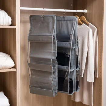 Для гардероба, прозрачной сумки для хранения, подвесной сумки-органайзера, дверной стенки, прозрачной сумки для обуви с вешалкой