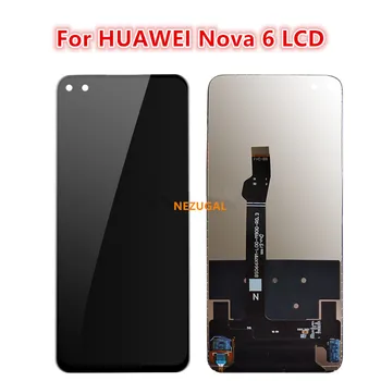 ЖК-экран для Huawei Honor V30 View30 ЖК-дисплей с сенсорным экраном и цифровым преобразователем в сборе для Nova 6 LCD Полный ремонт