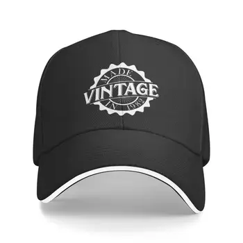 Изготовленная на заказ в 1982 году бейсболка с надписями в стиле ретро для мужчин и женщин, регулируемая шляпа для папы на 40-й день рождения, уличная
