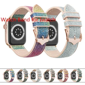 Кожаный Силиконовый Ремешок Для Apple Watch Band 40 мм 41 мм 38 мм 45 мм 44 мм 42 мм Металлический Ремешок Для Часов iWatch Серии 3 4 5 6 Se 7 Браслет