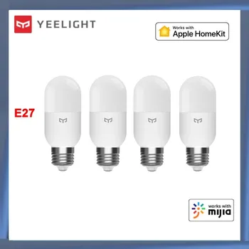 Лампа цветовой температуры Yeelight М2 Bluetooth Сетка E27 Умная светодиодная лампа с регулируемой яркостью Управление приложением 4 Вт 220 В Работа с Homekit Mi Home