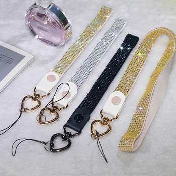 Модный бархатный ремешок со вспышкой, ремешок для телефона, ожерелье, держатели для Samsung, женские ювелирные изделия