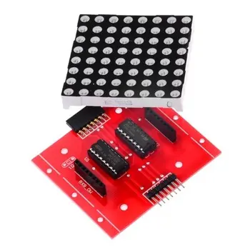 Модуль драйвера с точечной матрицей 8X8 С произвольным подключением (без точечной матрицы) Подходит для разработки микроконтроллеров Arduino