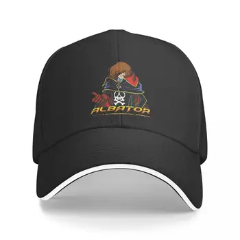 Мужская бейсболка ALBATOR Captain Harlock с защитой от солнца, бейсболки-снэпбеки для дальнобойщиков, папина шляпа, шляпы для гольфа
