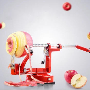Нержавеющая сталь 3 в 1, Нож для чистки яблок, Машина для нарезки фруктов, Инструмент для чистки яблок от кожуры, Креативная домашняя кухня