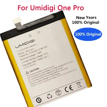 Новый 100% Оригинальный Аккумулятор UMI 3550mAh Для Umidigi One Pro Onepro Mobile Smart Phone Replacement Battery Аккумуляторы