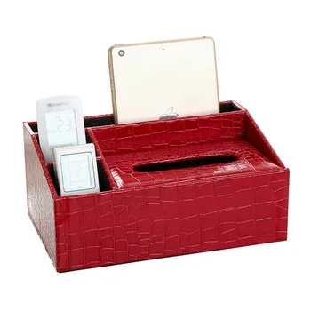 Оптовая многофункциональная коробка для салфеток креативный бытовой бумажный ящик настольный чайный столик коробка для хранения с дистанционным управлением печать