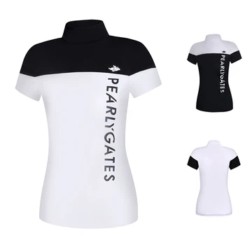 Повседневная спортивная одежда для гольфа, женская футболка с короткими рукавами, влагопоглощающий и износостойкий высококачественный топ