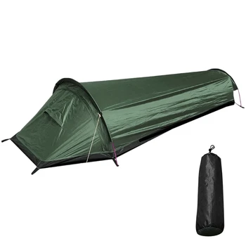 Портативные пляжные спальные палатки для взрослых, походная палатка, открытый Походный спальный мешок, легкая палатка для одного человека