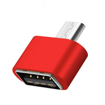 Портативный OTG Адаптер Micro USB Male To USB 2.0 Женские Адаптеры Android Macbook Конвертеры Для Samsung Xiaomi Разъем 1шт