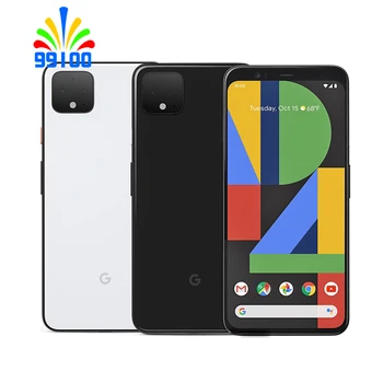 Разблокированный подержанный мобильный телефон Google Pixel 4XL Snapdragon 855 LTE с экраном 6,3 дюйма, 6 ГБ оперативной памяти, 64/128 ГБ Face ID