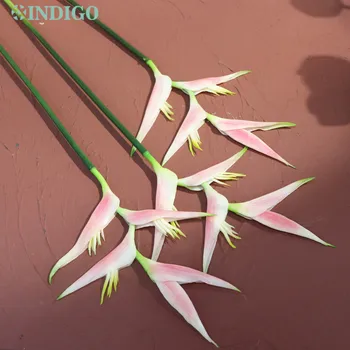 Свадебное украшение из искусственного цветка цвета индиго, орхидея 