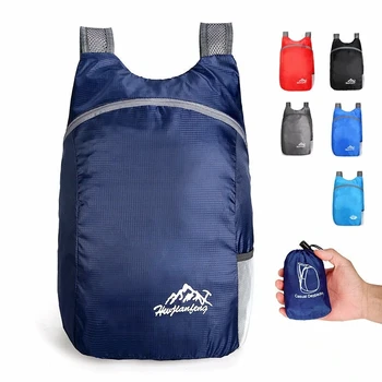 Складной рюкзак объемом 20 л, Сверхлегкий Походный складной рюкзак, дорожный рюкзак, спортивная сумка для мужчин и женщин, аптечка первой помощи