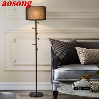 Современный торшер AOSONG, Минималистичная семейная гостиная, спальня, Скандинавский светодиодный декоративный светильник для стояния