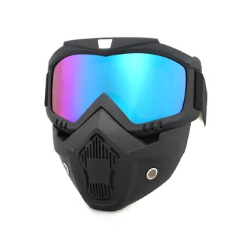 Спорт на открытом воздухе Ветрозащитная Велосипедная маска Goggle HD Мотоциклетные очки Очки для сноуборда Езда на Велосипеде Лыжный шлем Защита от ультрафиолета