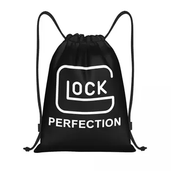 Тактический спортивный рюкзак для стрельбы из Глока с завязками, женский Мужской спортивный рюкзак для спортзала, складная сумка для покупок, сумка