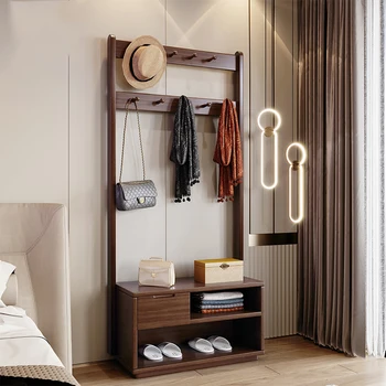 Угловая деревянная подставка в скандинавском стиле, вешалка для шарфов, стеллаж для хранения, сушилка, низкая цена, вешалка для домашней мебели Percheros