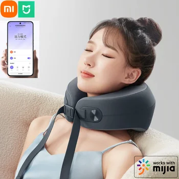Умный инструмент для массажа шеи Xiaomi Mijia, встроенный массаж плеч и шеи, горячий компресс с постоянной температурой Для Mihome Ap