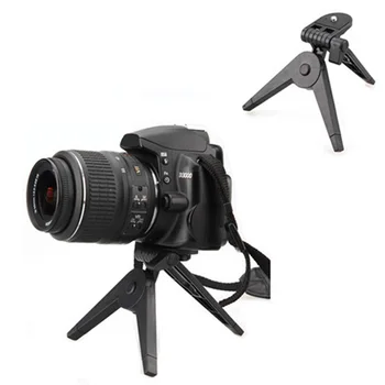 Универсальная портативная складная подставка-штатив для Canon Nikon, камеры DV, видеокамеры, Штативы для зеркальных фотокамер, Аксессуары для штативов, ремень