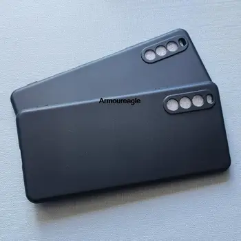 Черный мягкий чехол из ТПУ, силиконовый защитный кожух для Sony Xperia 10 III, защитная задняя крышка из матового ТПУ, защитный экран